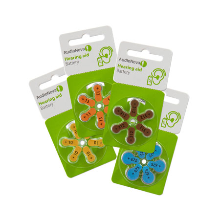 Audionova Hörgerätebatterien