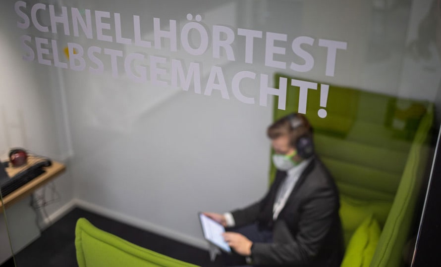 World of Hearing Schnellhörtest
