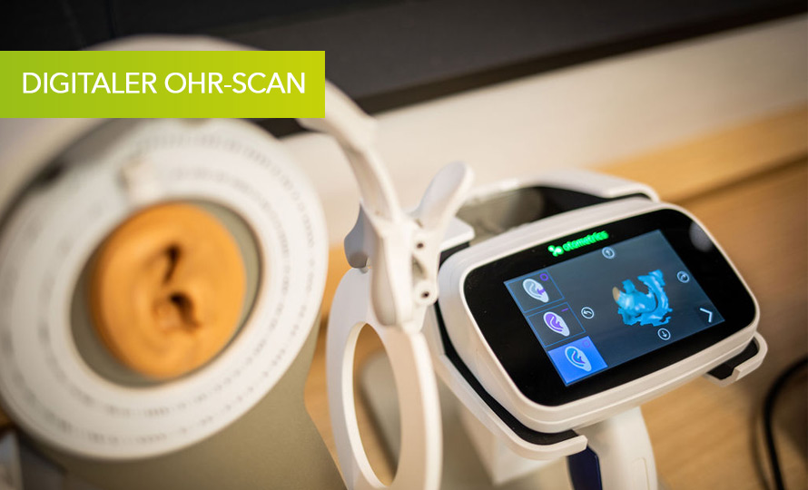 Digitaler Ohr-Scan
