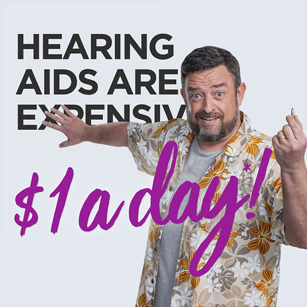 hearing aids from $1 a day on subscription