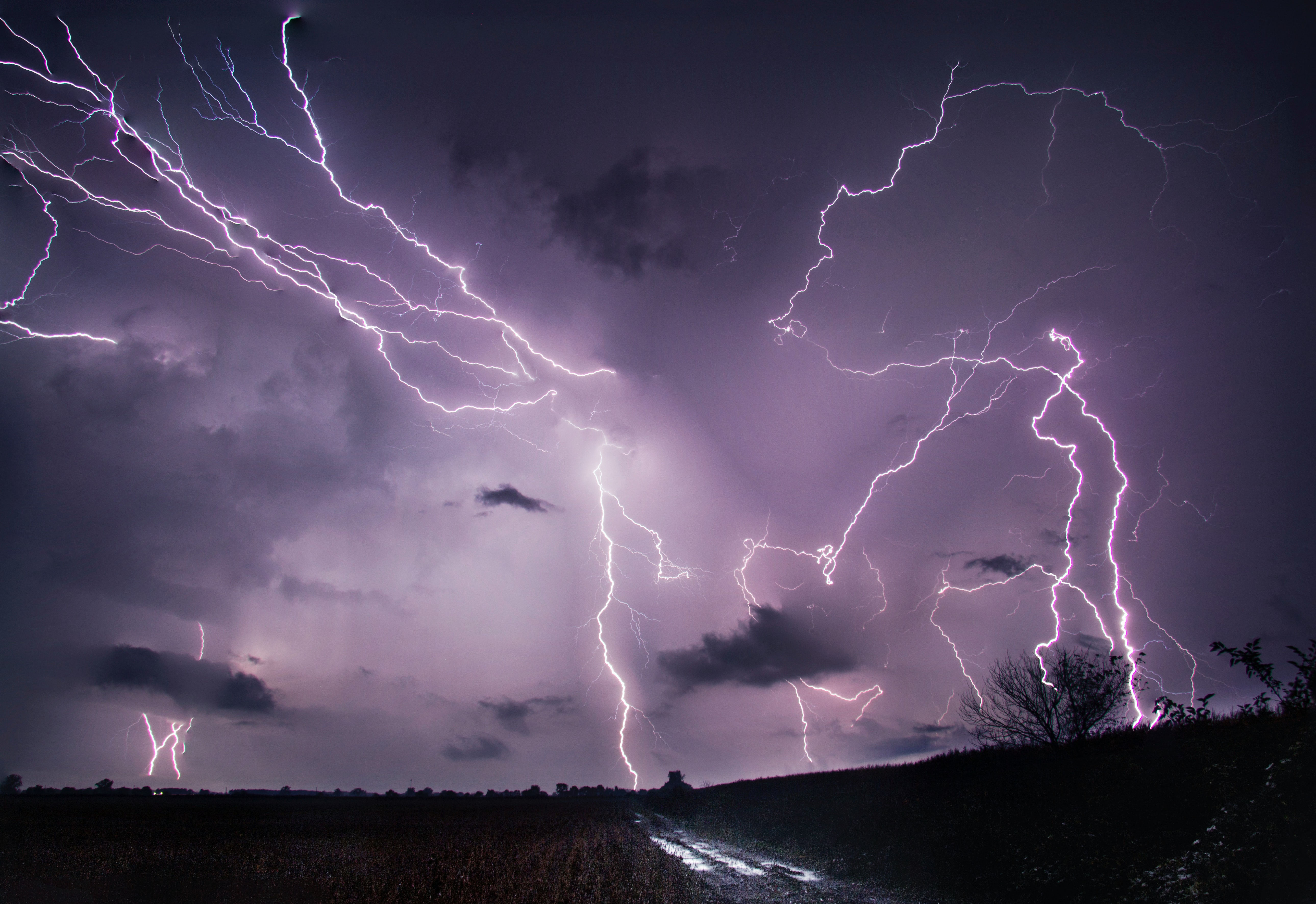 sound of a thunder storm
